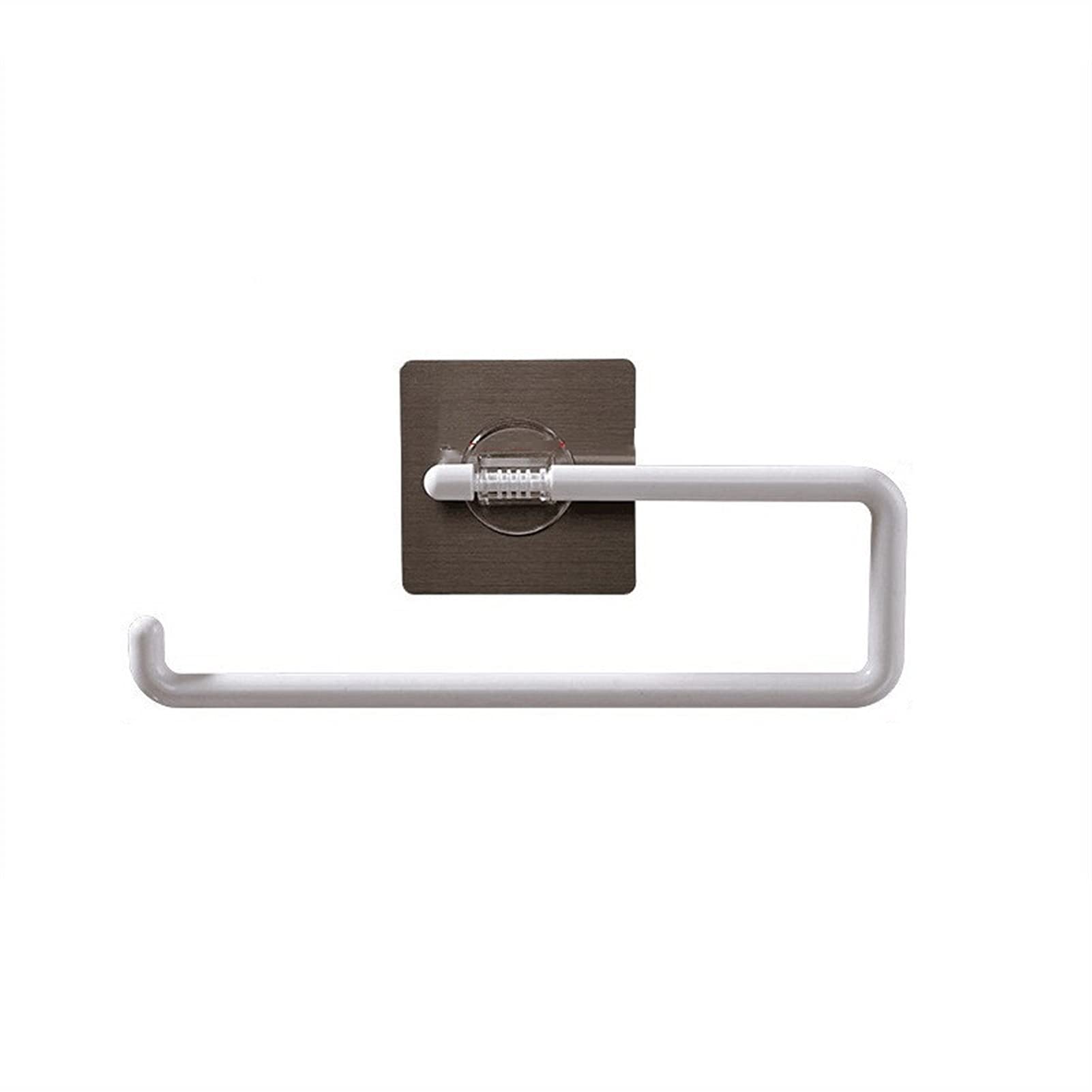 Multi-Purpose Wall-Mounted Paper Towel Holder - Single Rod Kitchen Towel Rack for Easy Paper Towel & Rag Storage | Perfect for Kitchens, Bathrooms & Laundry Rooms