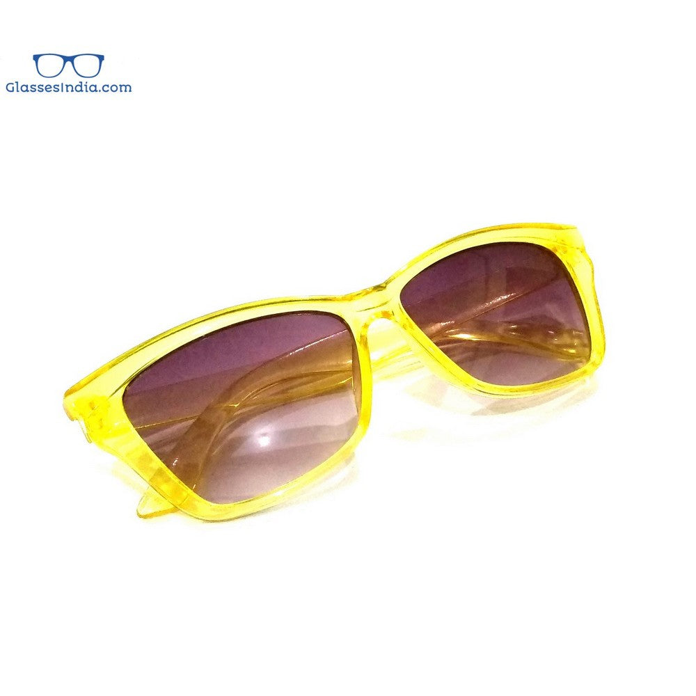 Yellow Kids Fashion Sunglasses TKS003 - UV Protection, Lightweight & Durable for Boys & Girls - Perfect for Outdoor Play, Beach & Summer Activities