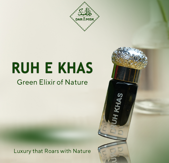 Pure Indian Ruh Khas Vetiver (Ali Garh) - Premium Essential Oil for Aromatherapy, Skincare & Relaxation - Available in All Sizes - Perfect for Diffusers, Massage & DIY Beauty Products
