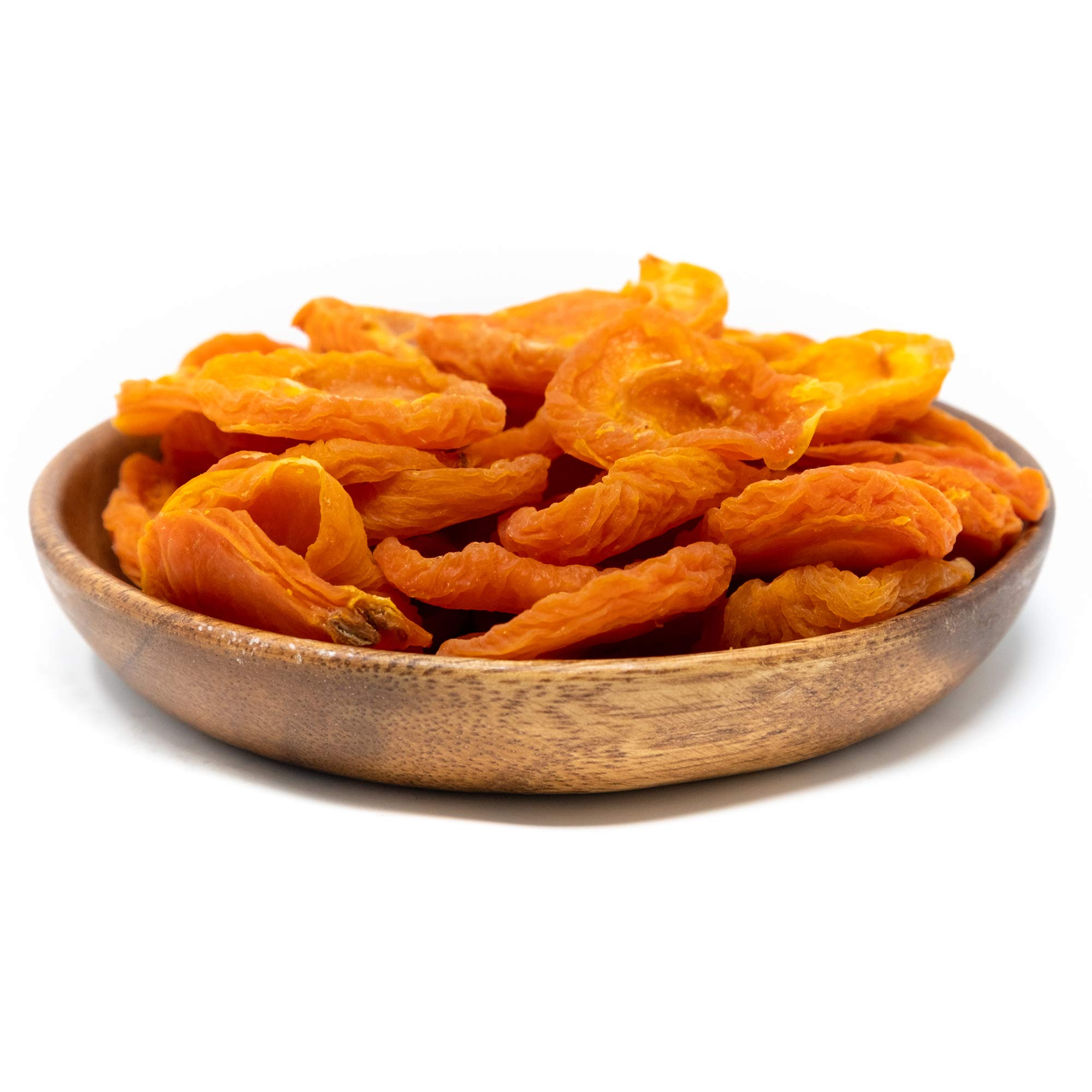 Bella Viva Orchards Dried California Tangy Apricots - 1 lb Bag of Natural Sweet Dried Fruit Snacks for Hiking, Baking & Healthy Snacking