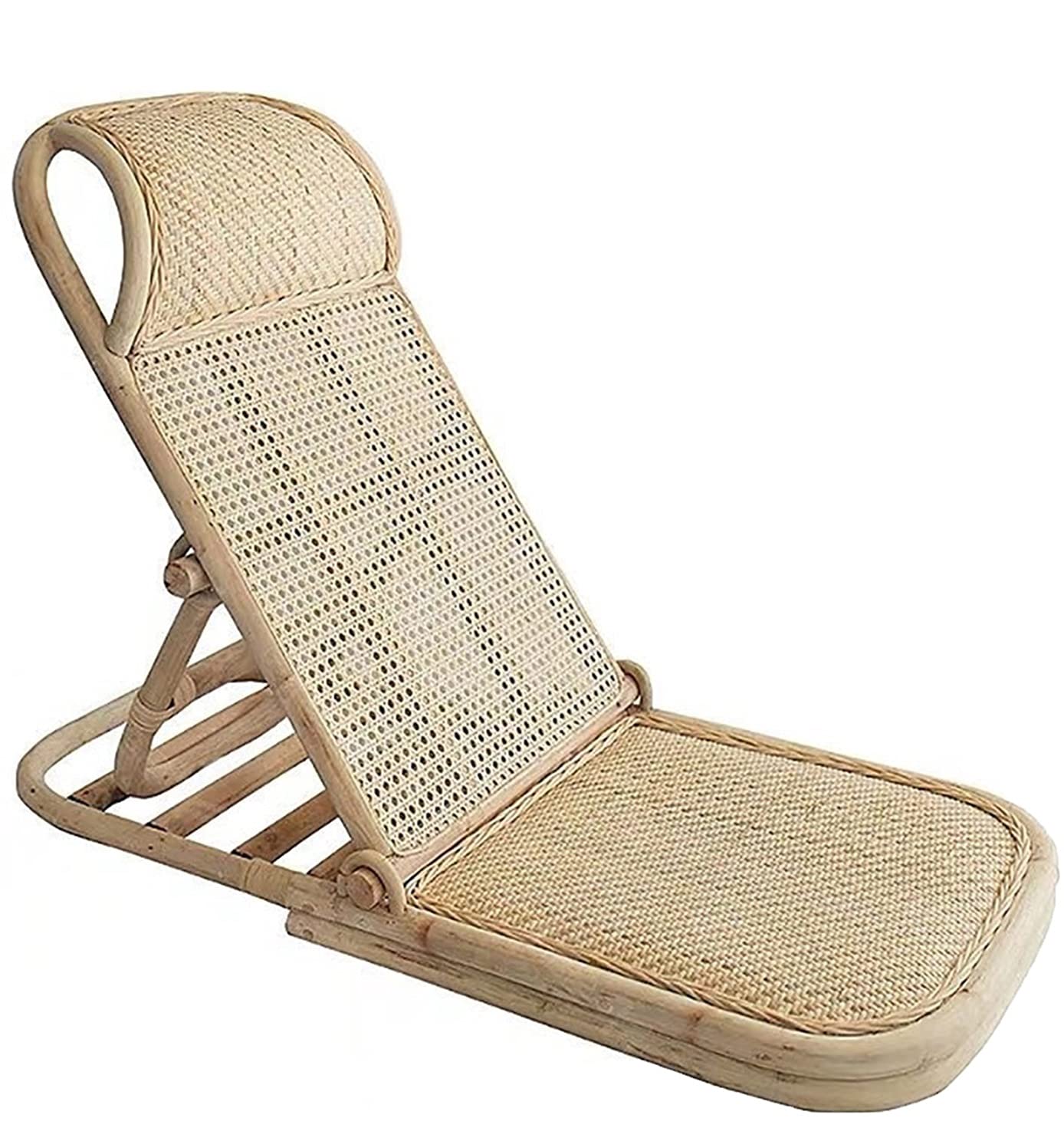 Comfortable Outdoor Garden Reclining Chair - Portable Folding Chaise Lounge for Camping, Beach, Patio & Lawn - Ergonomic Design for Relaxing in Backyard, Poolside or Picnic