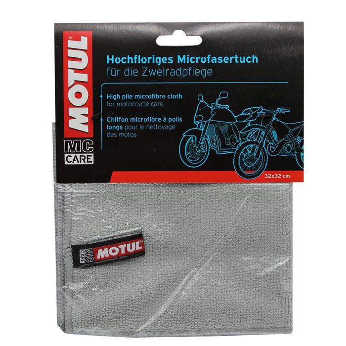 Motul Premium Microfiber Cloth - Super Soft & Absorbent Car Detailing Towel for Cars, Motorcycles & Household Cleaning | Streak-Free Shine & Scratch Protection