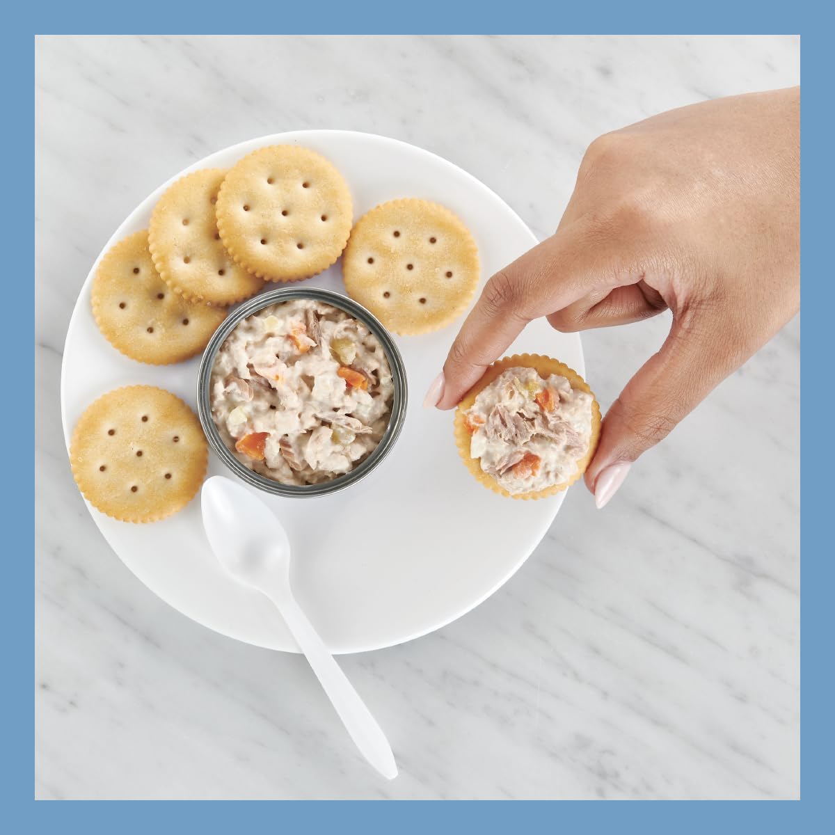 StarKist Snack-To-Go Ready-to-Eat Tuna Salad Kit with Crackers - 3.6 oz Pack (Classic Flavor) | Perfect for Office Lunch, School Snacks & On-the-Go Meals