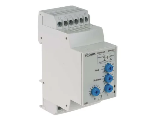 Single Phase Multi Function Voltage Control Relay - Under/Over Voltage Protection 15-600V AC/DC, 24-240V Supply - DIN Rail Mount for Industrial Automation & Power Systems
