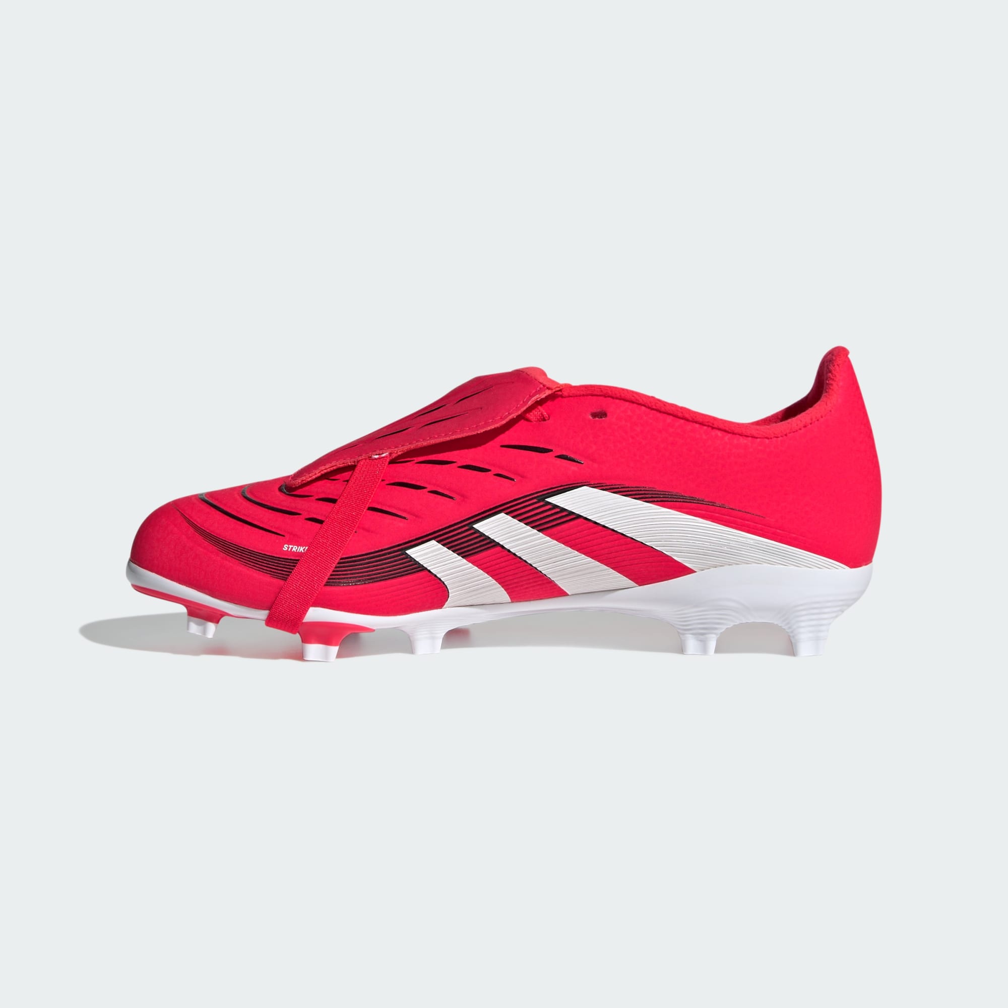 Adidas Predator P3 Kids' Soccer Cleats - Red/White Football Boots for Youth Players, Perfect for Training & Matches