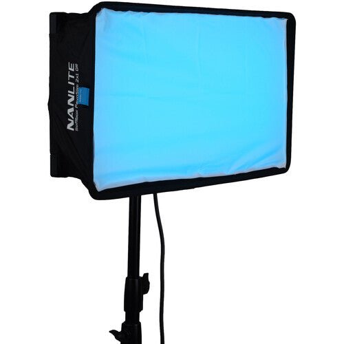 Nanlite PavoSlim 120C RGB LED Panel Light - Ultra-Thin LED Video Light for Photography, Videography & Streaming - Perfect for YouTube, TikTok & Studio Lighting