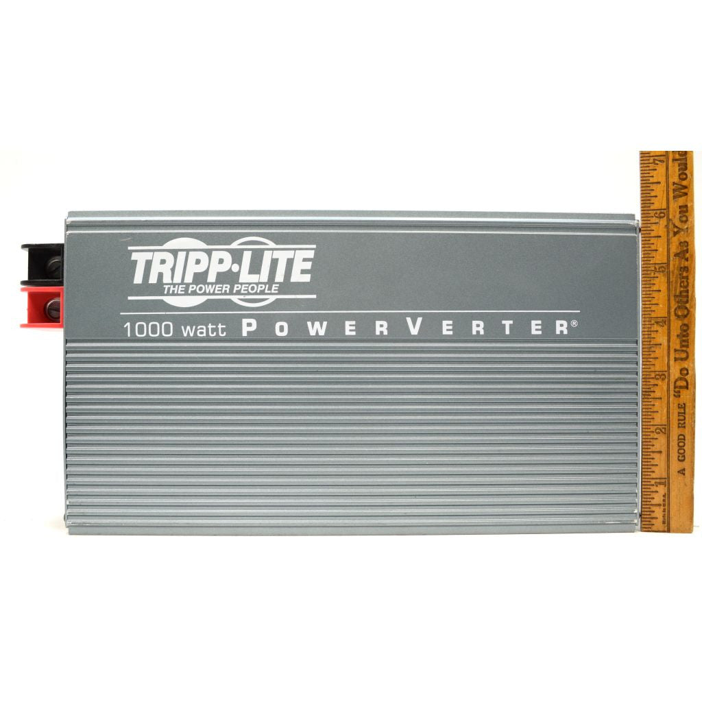 Tripp Lite PowerVerter 1000W Pure Sine Wave Power Inverter - 12V DC to 120V AC Converter for RV, Truck & Off-Grid Power - Like New Condition - Multiple Units Available