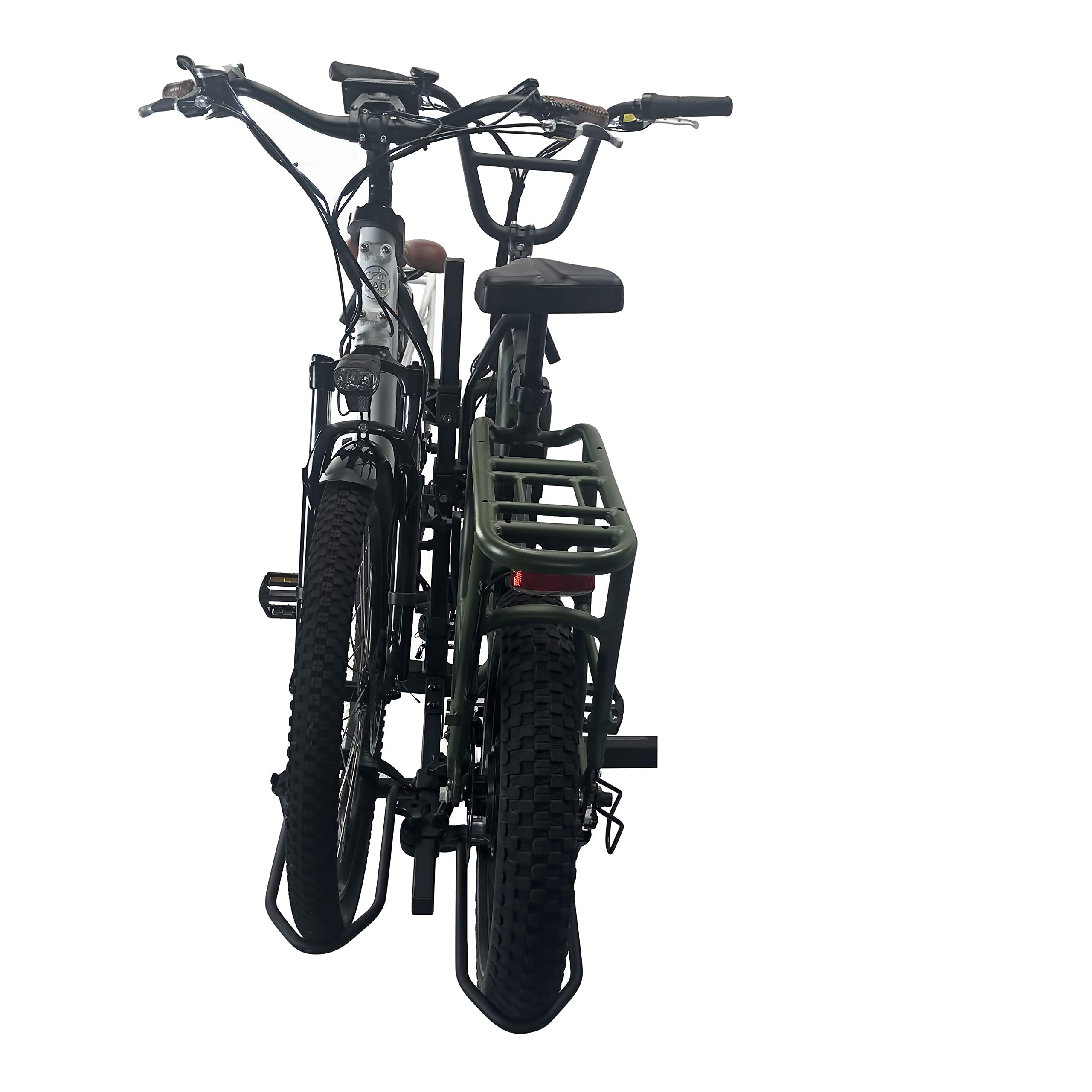 Hollywood Racks Fat Tire Bike Wheel Holder Set - Secure Bicycle Storage for Garage, Shed, or RV - Perfect for Mountain, Road, and E-Bikes