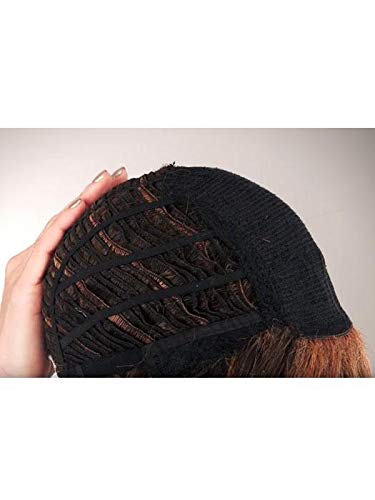 Honey Wheat Synthetic Wig with Layered Mid-Length Style & Open Weft Cap - Perfect for Hair Loss, Cosplay & Everyday Wear