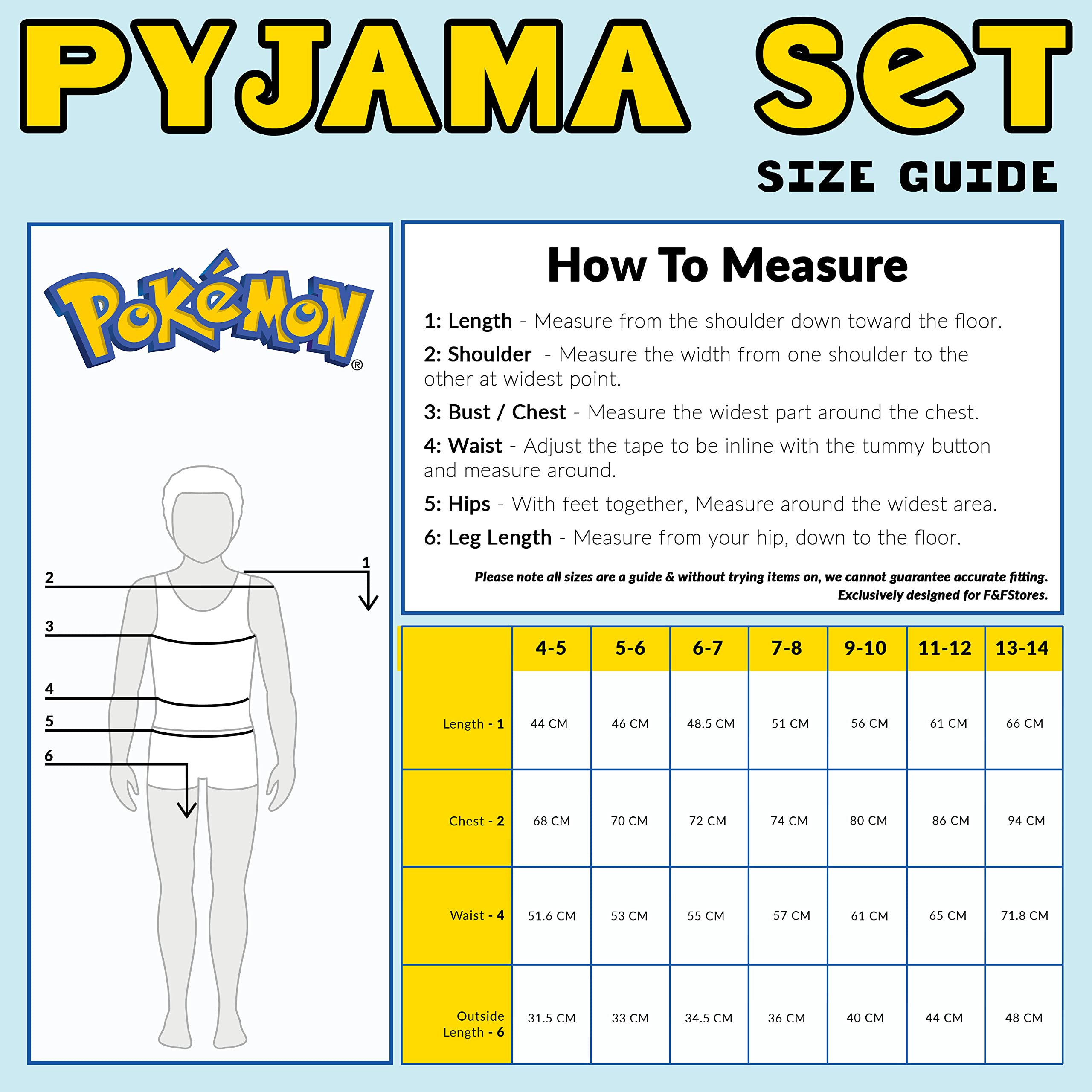 Pokemon Boys Pajamas Set - Summer T-Shirt & Shorts for Kids & Teens - Perfect Gift for Boys & Sleepovers