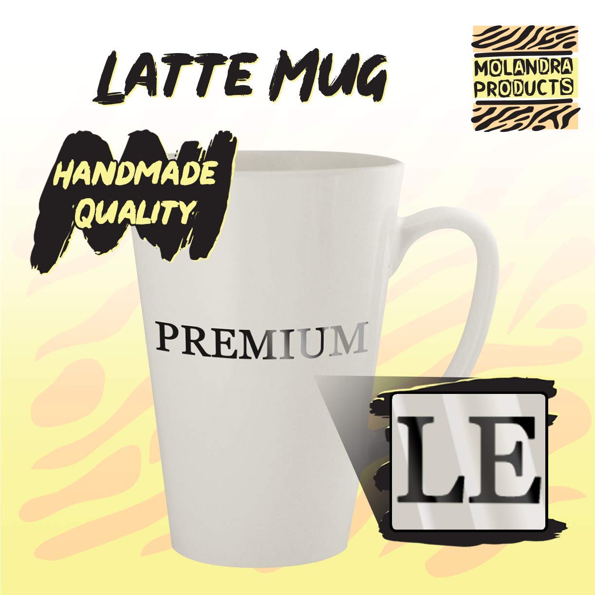 LOL Math Ceramic 17oz Coffee Mug - Funny Math Jokes Latte Cup for Teachers, Students & Nerds - Perfect for Office, Classroom & Home Use