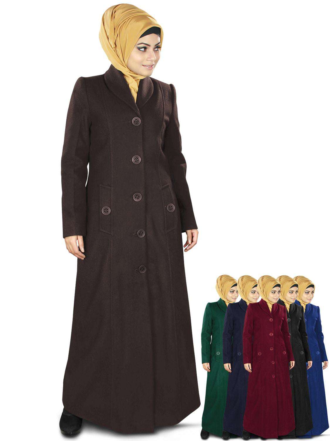 Izma Women's Long Coat - Elegant Winter Trench Coat with Belt, Warm Wool Blend Outerwear for Cold Weather | Perfect for Office, Dating, and Outdoor Activities
