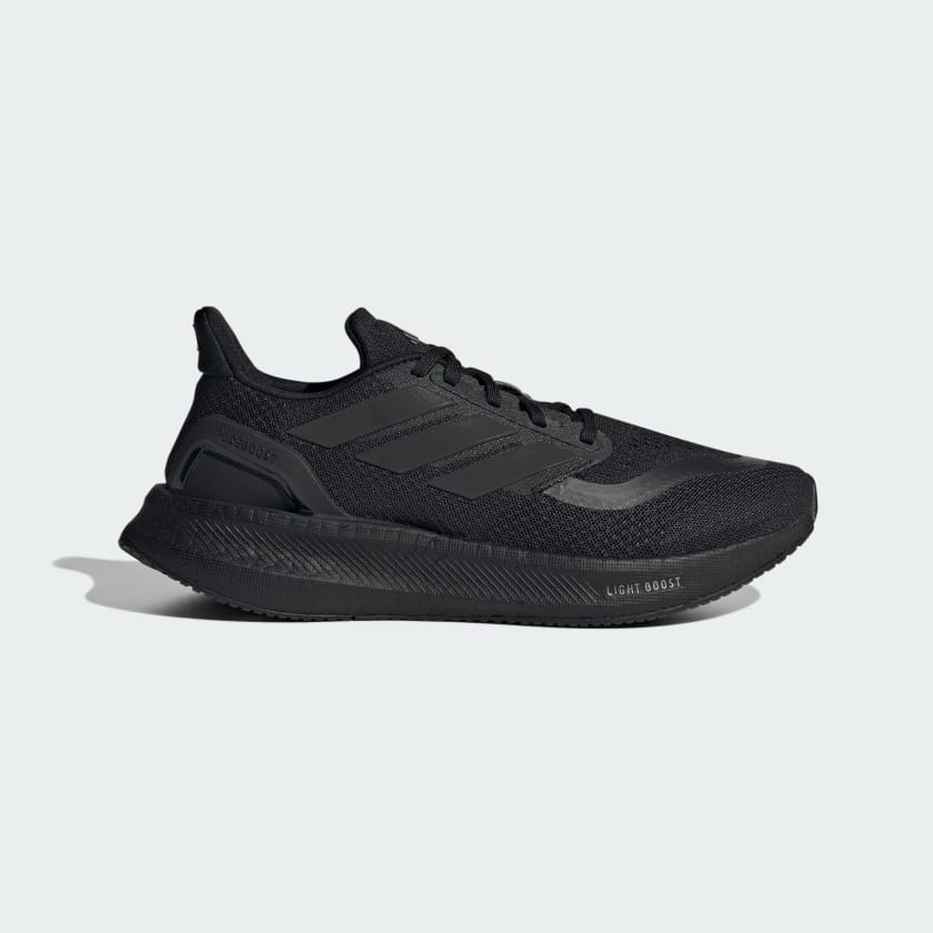 Adidas Women's PureBoost 5 Triple Black Running Shoes - Lightweight Comfort for Jogging, Gym Workouts & Daily Wear