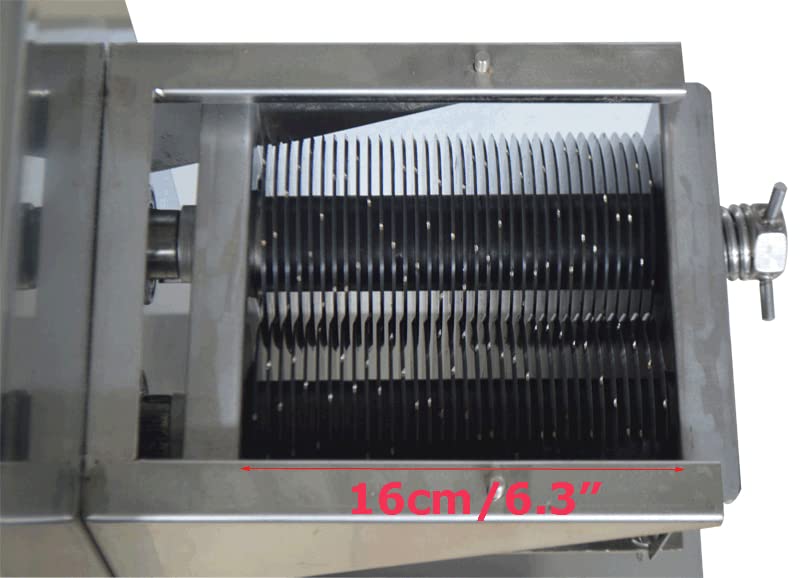 INTSUPERMAI 4mm Blade for QE 110V Meat Slicer - Commercial 500KG/H for Butcher Shops