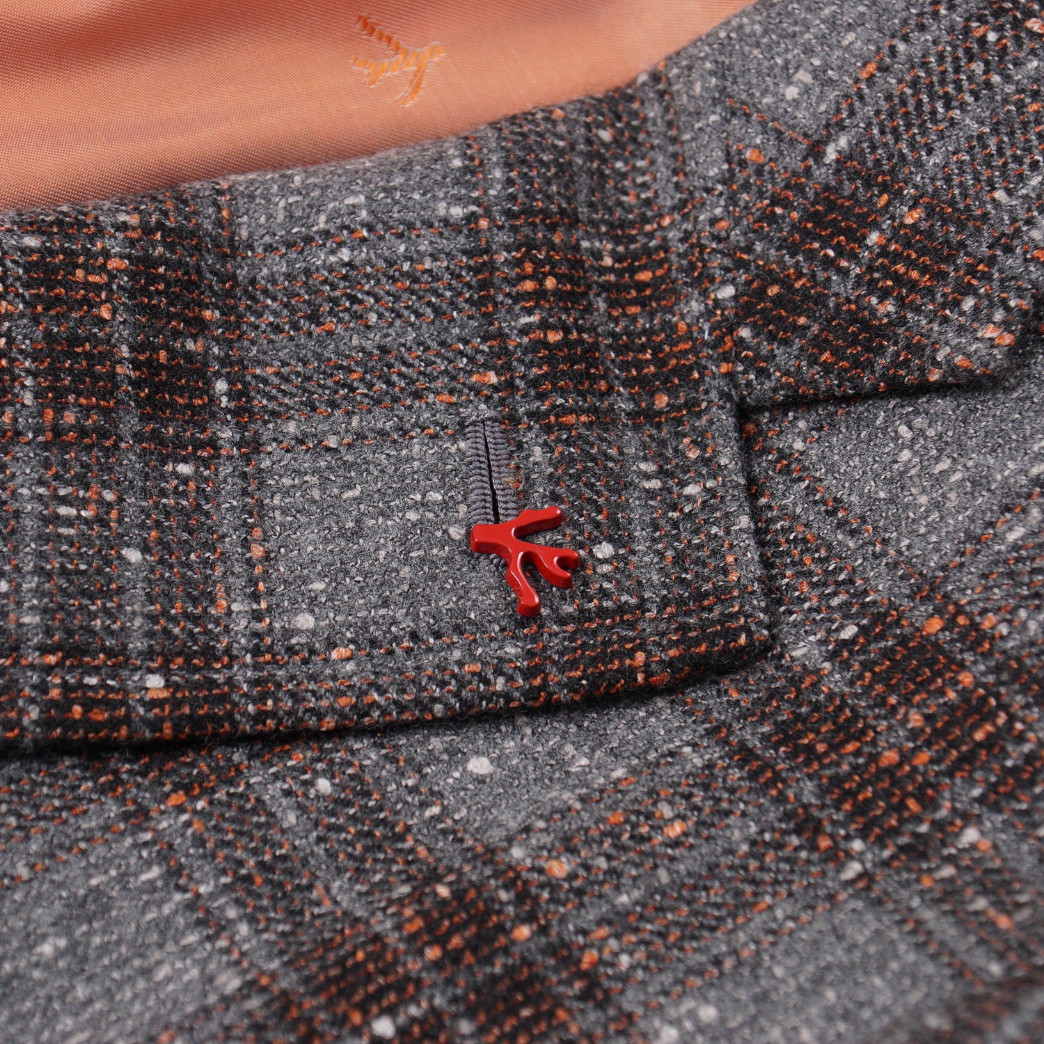 Isaia Slim Fit Donegal Wool Sport Coat for Men - Premium Italian Tailored Blazer for Business & Formal Occasions