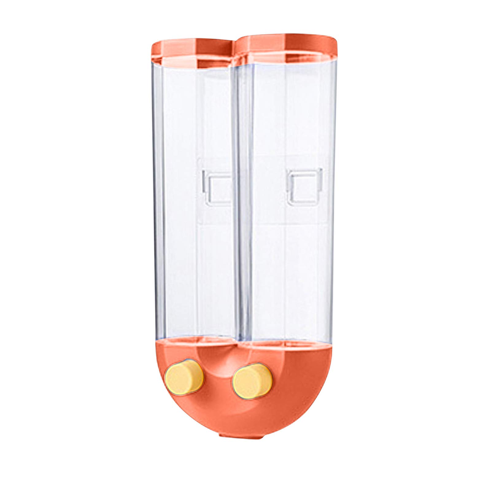 Wall-Mounted Grain Storage Organizer - Kitchen & Pantry Storage Box with Compartments for Rice, Pasta, Cereal - Perfect for Pantry, Dining Room & Bar Organization