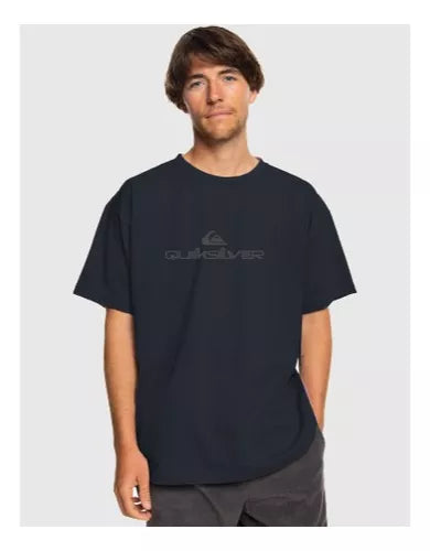 Quiksilver MC Vintage Omni and Logo T-Shirt for Men - Classic Retro Graphic Tee - Perfect for Casual Wear, Surfing, and Beach Outfits
