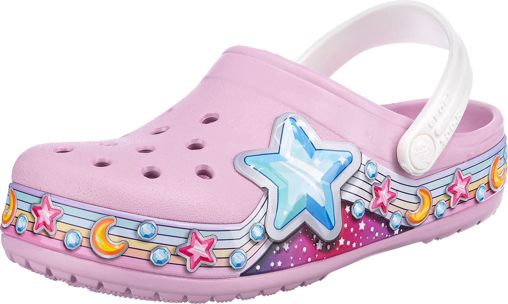 Crocs Unisex Kids' Fun Lab Clog | Comfortable Lightweight Slip-On Shoes for Boys & Girls | Perfect for School, Playground & Outdoor Activities