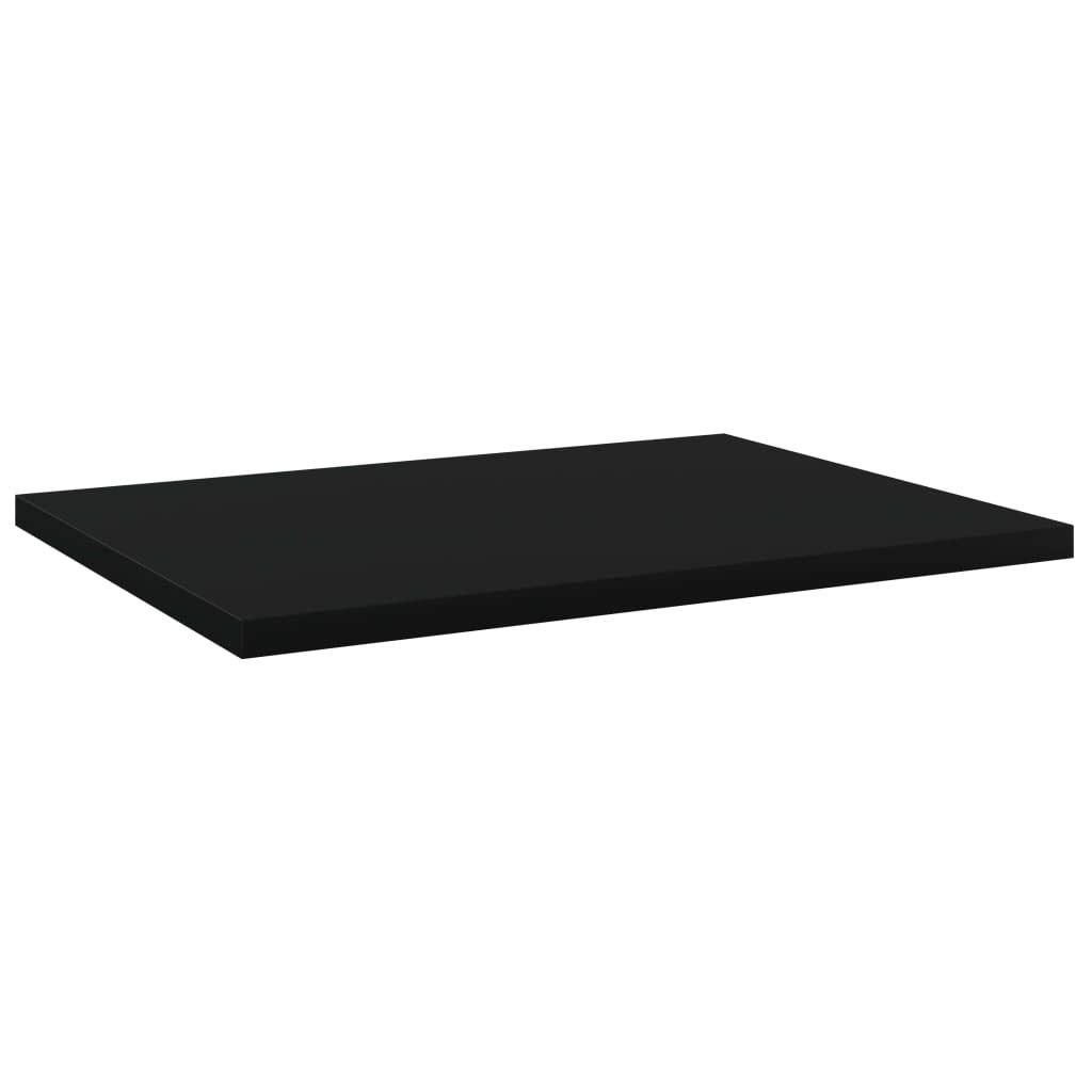 Floating Shelf Replacement Boards - 8 Pack Black Wall Shelves 15.7