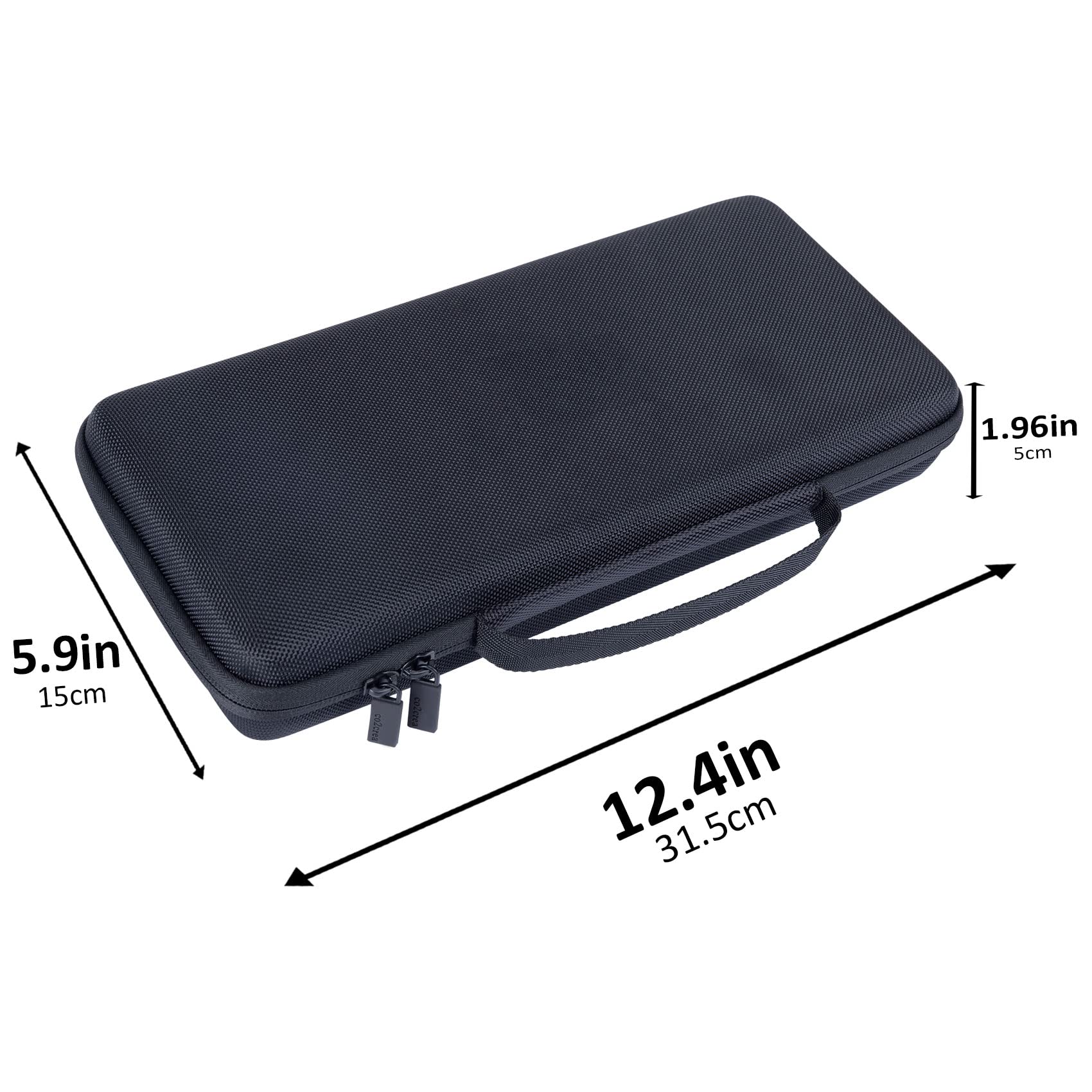 Durable Hard Protective Case for Logitech MX Master 2S Mouse & MX Keys Mini Keyboard - Travel Storage & Office Organization Accessory