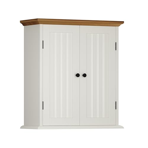Antique White & Brown