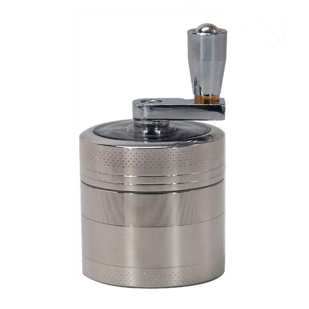 40MM 4-Layer Aluminum Herb Grinder - Manual Spice Crusher for Tobacco, Herbs & Spices - Perfect for Rolling, Cooking & Aromatherapy