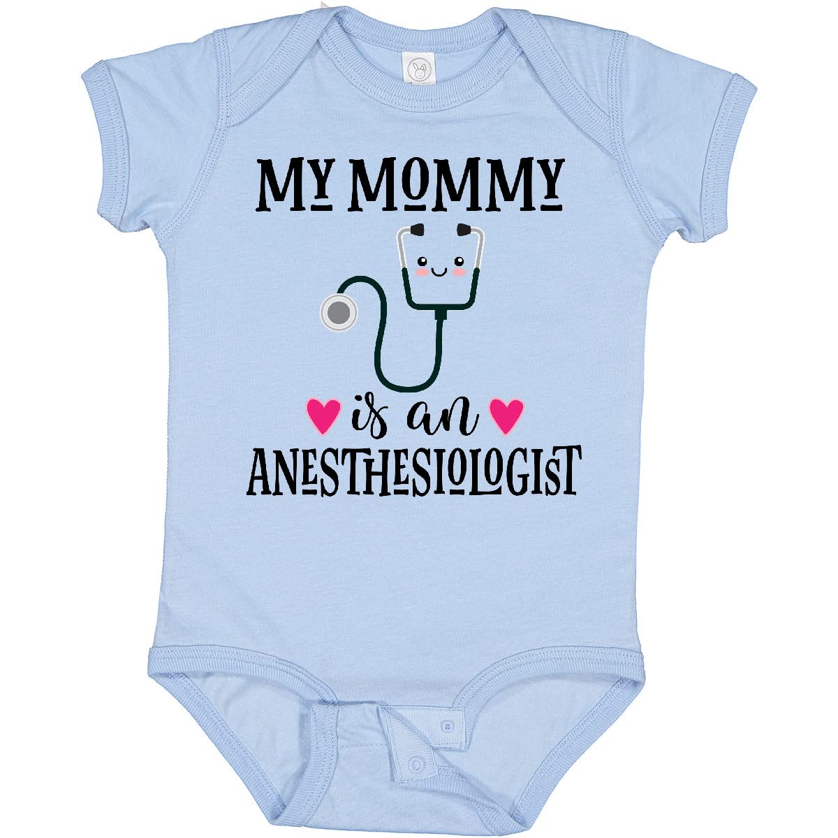 Inktastic Anesthesiologist Mom Baby Gift - Cute Baby Bodysuit for Newborns & Infants | Perfect for Holidays, Birthdays & Special Occasions