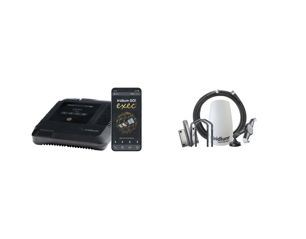 Iridium GO! exec® Satellite Communication Fixed Bundle - Reliable Global Connectivity for Remote Work, Travel & Emergency Use