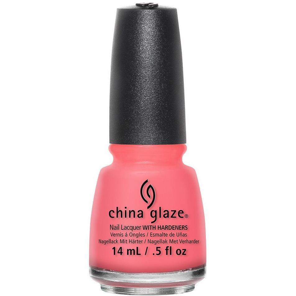 China Glaze Nail Polish - Pinking Out The Window #82387 (0.5 oz) - Long Lasting Pink Nail Lacquer for Salon Quality Manicures at Home