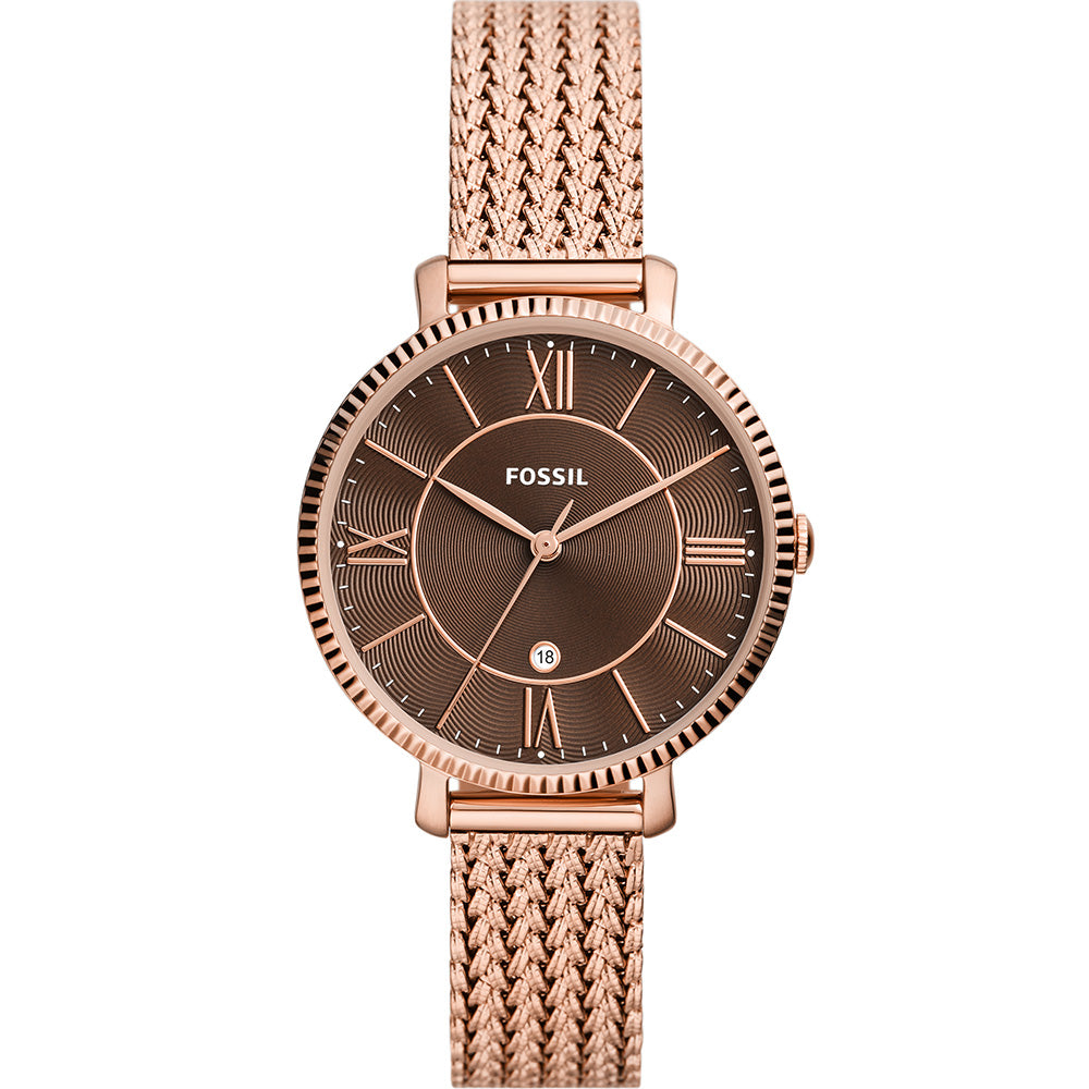 Fossil Jacqueline ES5322 Women's Leather Watch - Elegant & Stylish for Everyday Wear, Office & Special Occasions