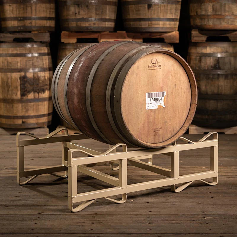 Premium Reclaimed Red Wine Barrel - Aged Oak Wood for Home Decor, DIY Projects & Rustic Furniture | Perfect for Wine Cellars, Gardens & Unique Gifts