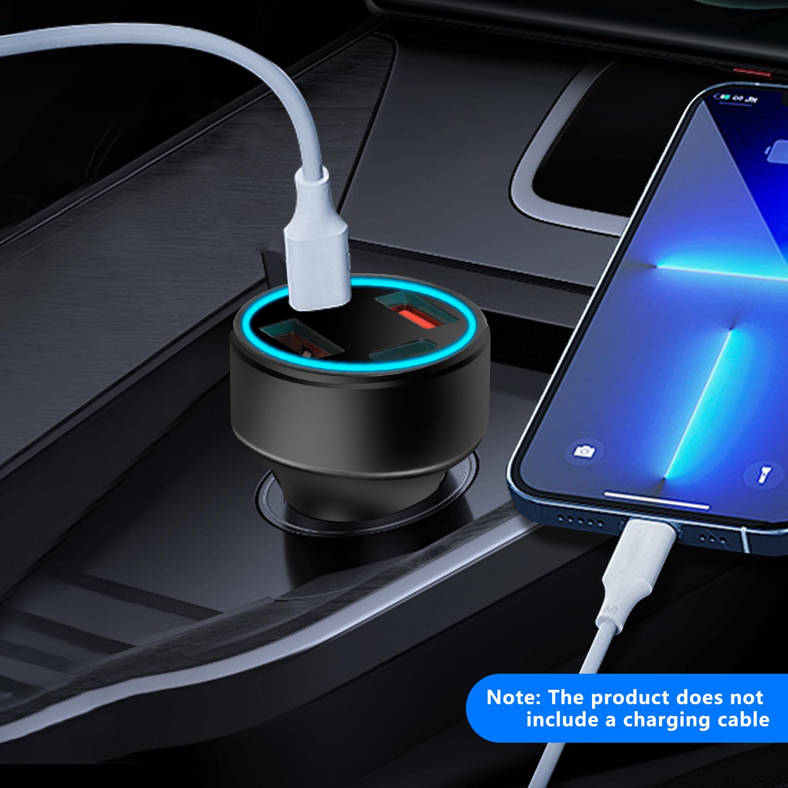 EMP Vehicle Protection - Haoguo Car Protector with 2 USB & 2 PD Ports, Lightning/Solar Flare/Surge Protection for 12V DC Vehicles (Cars, Trucks, RVs) - Perfect for Road Trips & Emergency Power Backup