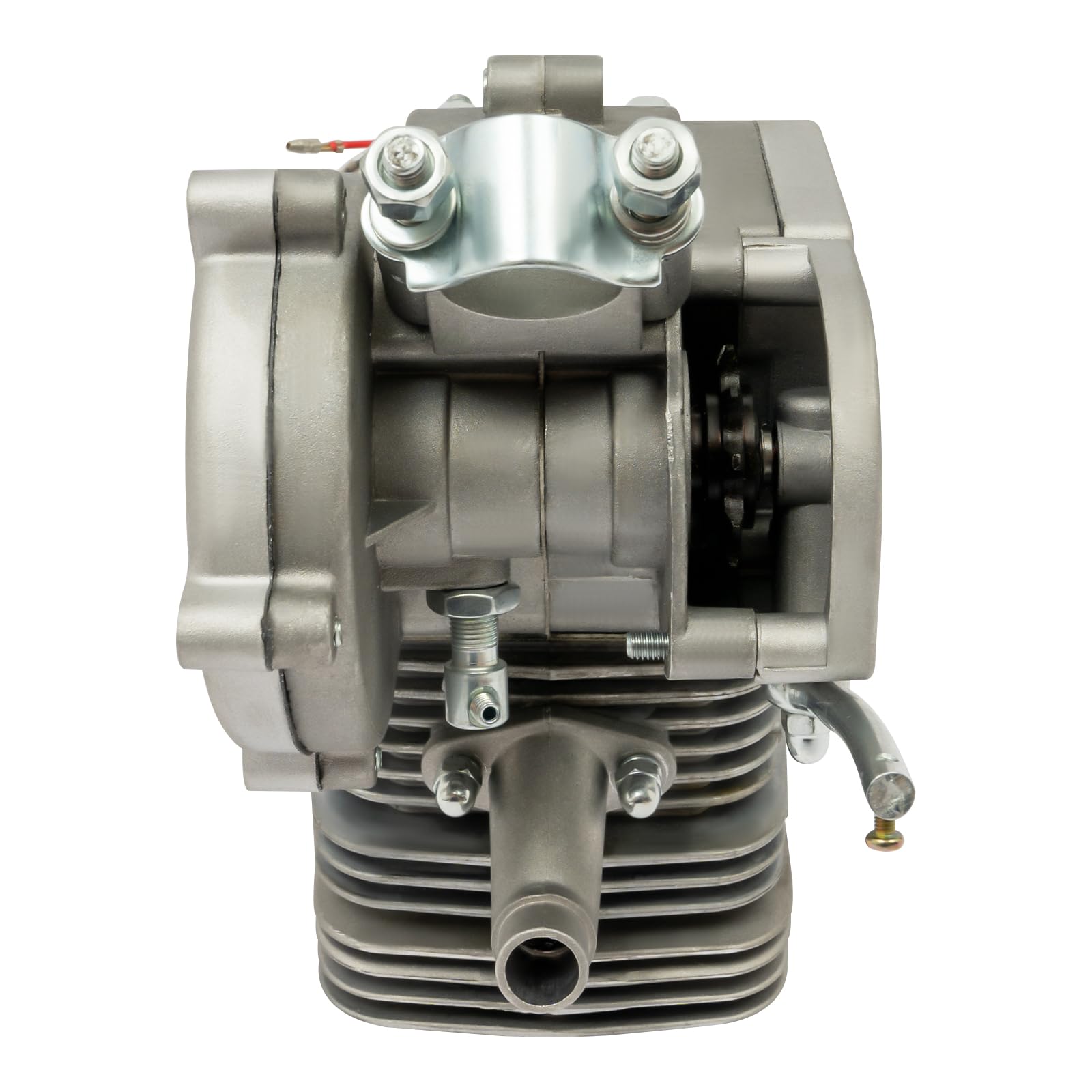 Upgrade 110CC 2-Stroke Gas Powered Bicycle Engine Kit with CDI System & Foot Pedal Start - Compatible with 26
