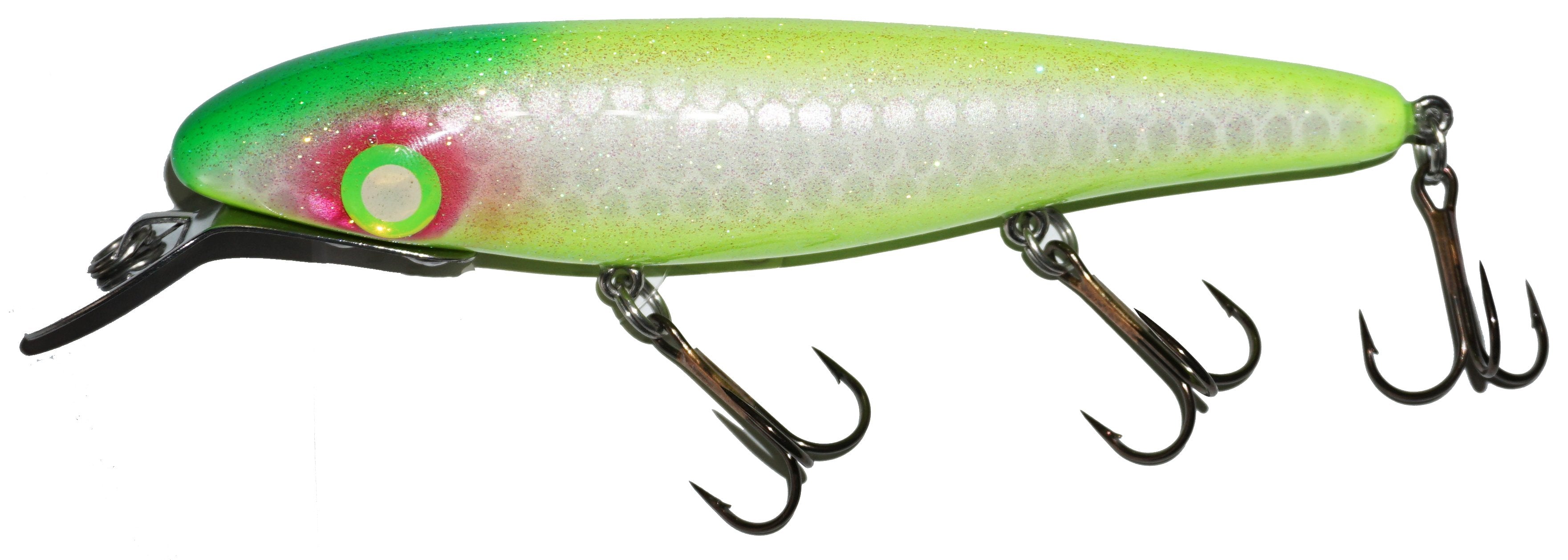 Big Fork Reef Digger Mid Range Crankbait Straight Model Fishing Lure - Perfect for Bass, Walleye, and Trout Fishing in Lakes and Rivers