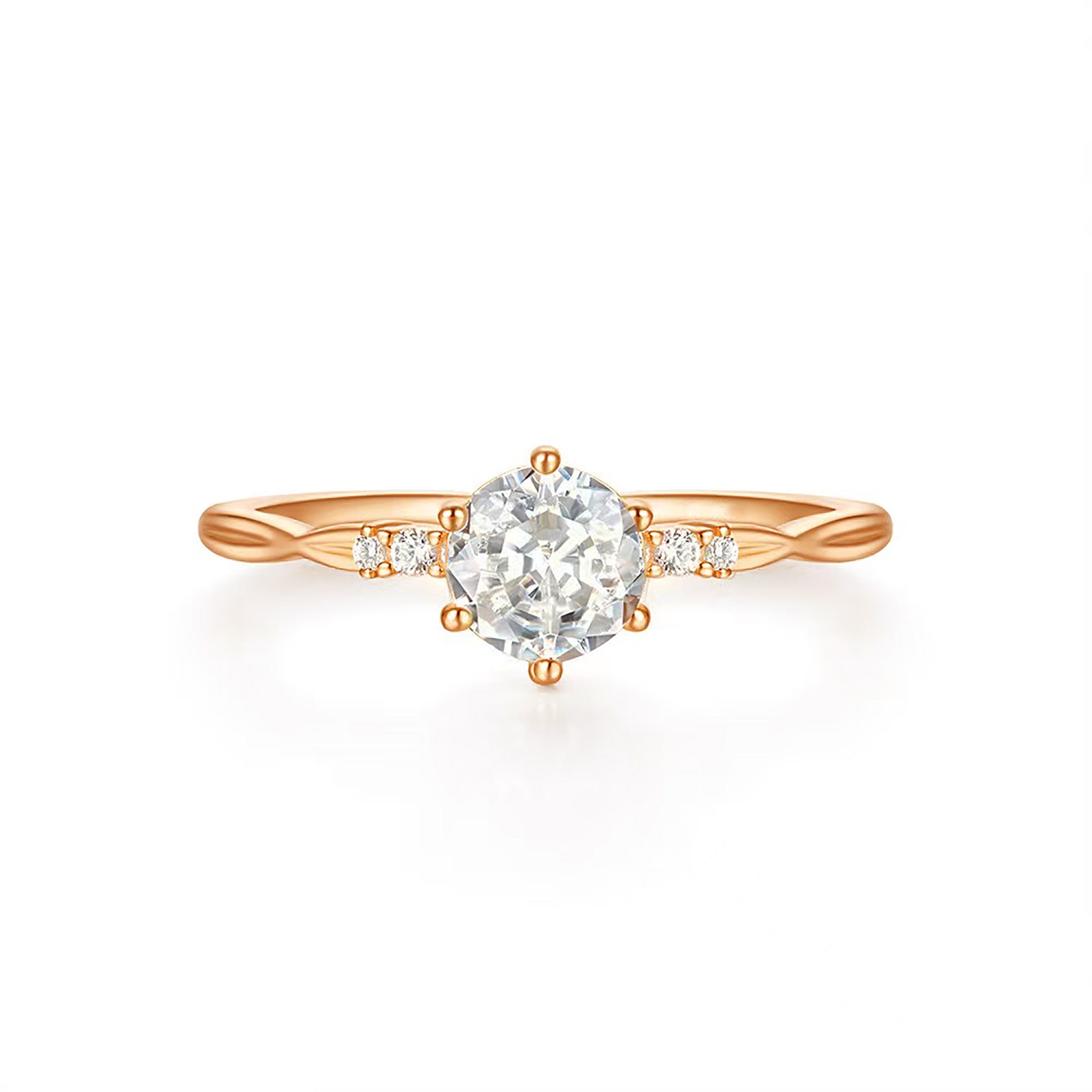 Sun Embracing Round Cut Moissanite Ashes Ring - Elegant Memorial Jewelry for Cremation Keepsake, Perfect for Remembrance Ceremonies & Special Occasions