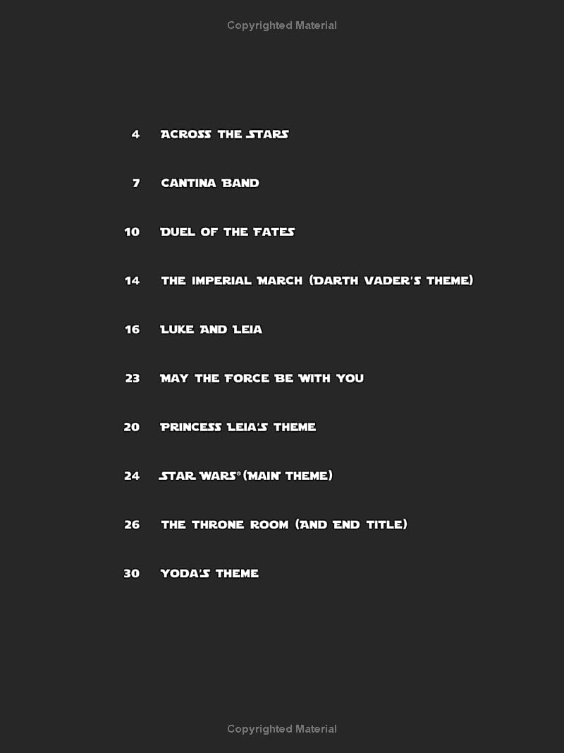 Star Wars Theme Easy Piano Solo Sheet Music for Beginners - Perfect for Learning, Practice & Performances