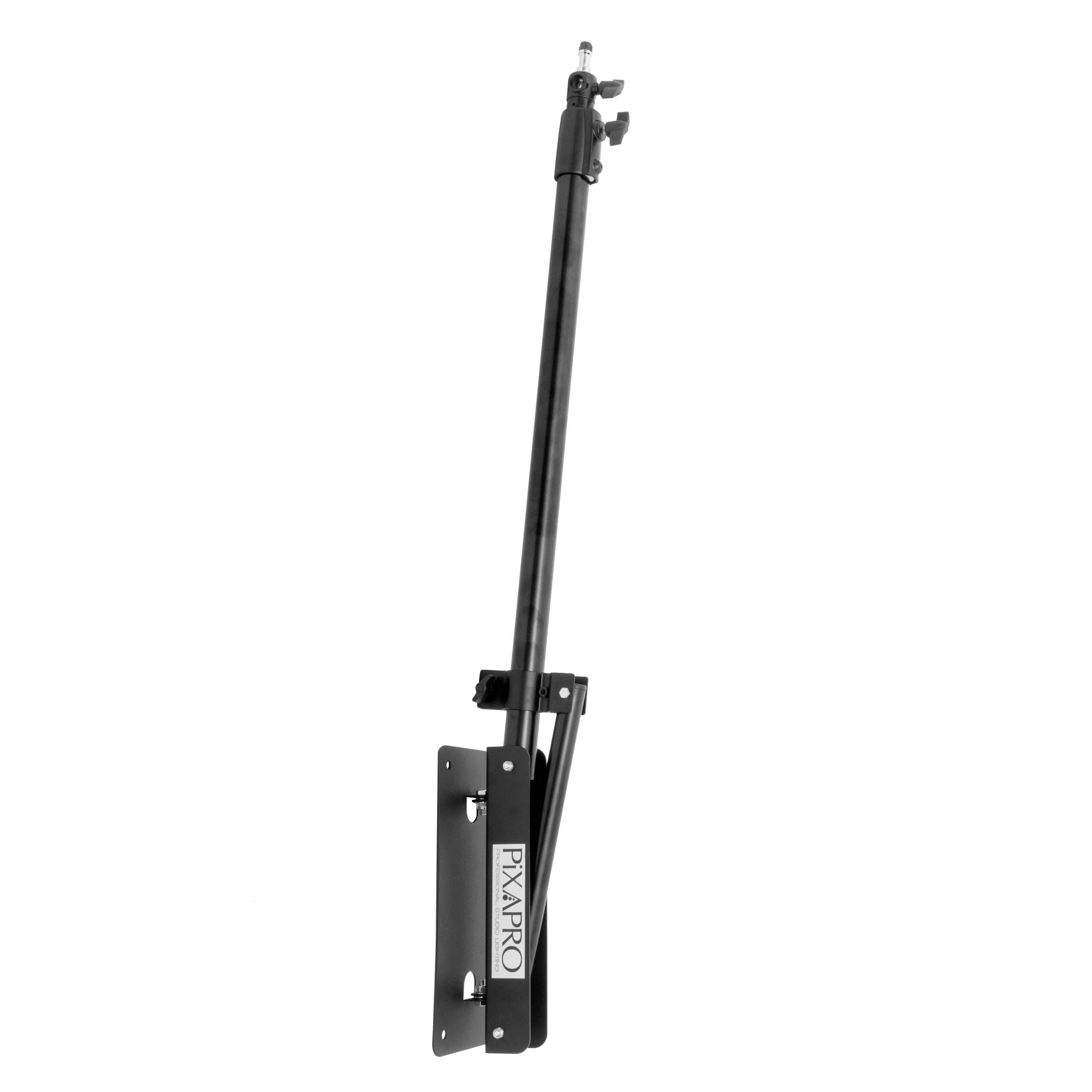 180° Adjustable Wall Mounted Boom Stand (75-130cm) - Perfect for Studio Microphones, Podcasting, and Home Recording Setup