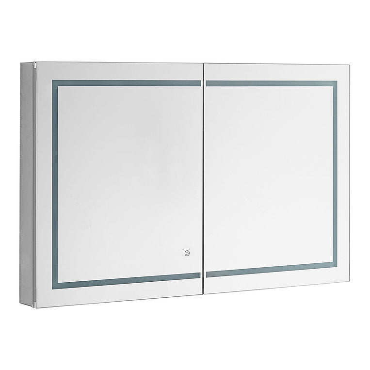 Aquadom Royale Plus 40x30 Inch LED Lighted Bathroom Medicine Cabinet with Mirror – Perfect for Modern Bathrooms, Vanities & Home Décor