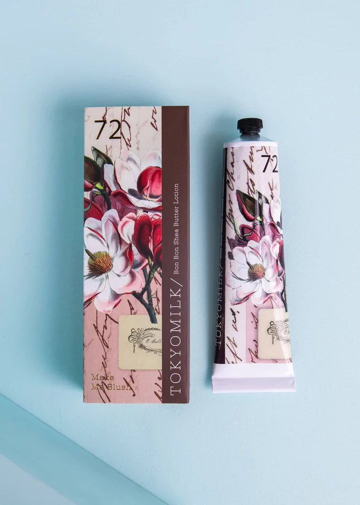 TokyoMilk Bon Bon Shea Butter Lotion - Make Me Blush No.72 | Hydrating & Nourishing Body Moisturizer | Perfect for Dry Skin Care & Daily Hydration | Gift for Her | Home Spa & Relaxation Use