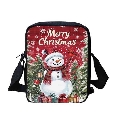 Merry Christmas Snowman Birds