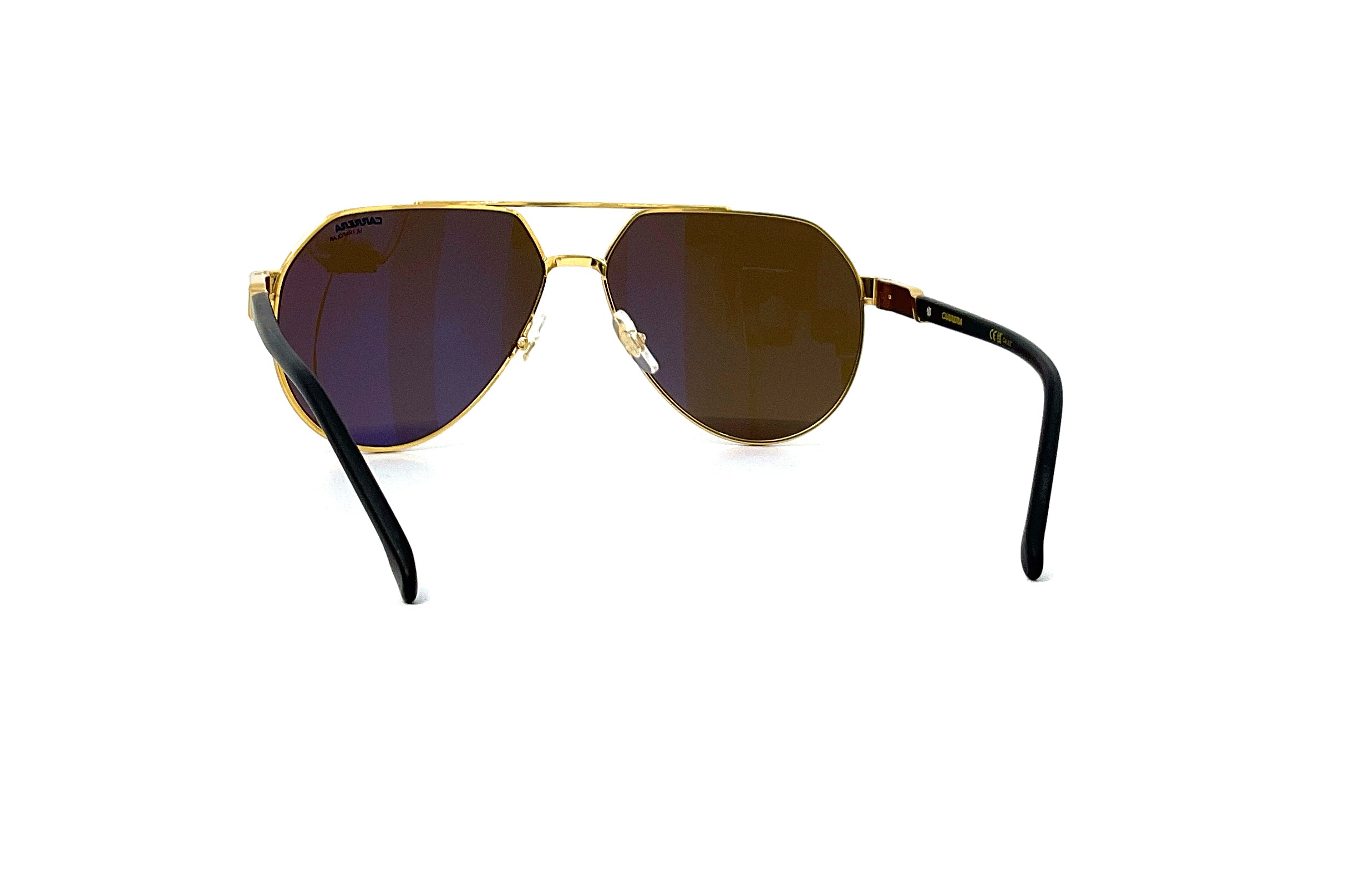 Carrera 1067/S Matte Black Gold Sunglasses – Stylish UV Protection for Outdoor Sports & Fashion