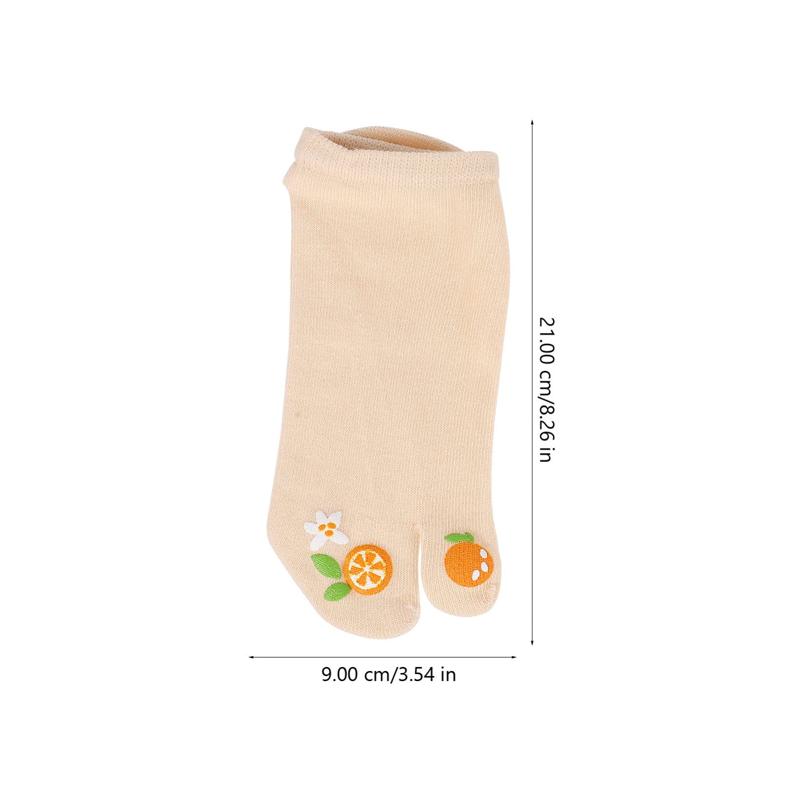 KESYOO Women's Cotton Toe Socks - Sweat Absorbing Horseshoe Sandal Socks, 2-Toe Flip Flop Socks for Casual Wear, Elastic Free Size - Perfect for Beach, Yoga & Summer Outfits