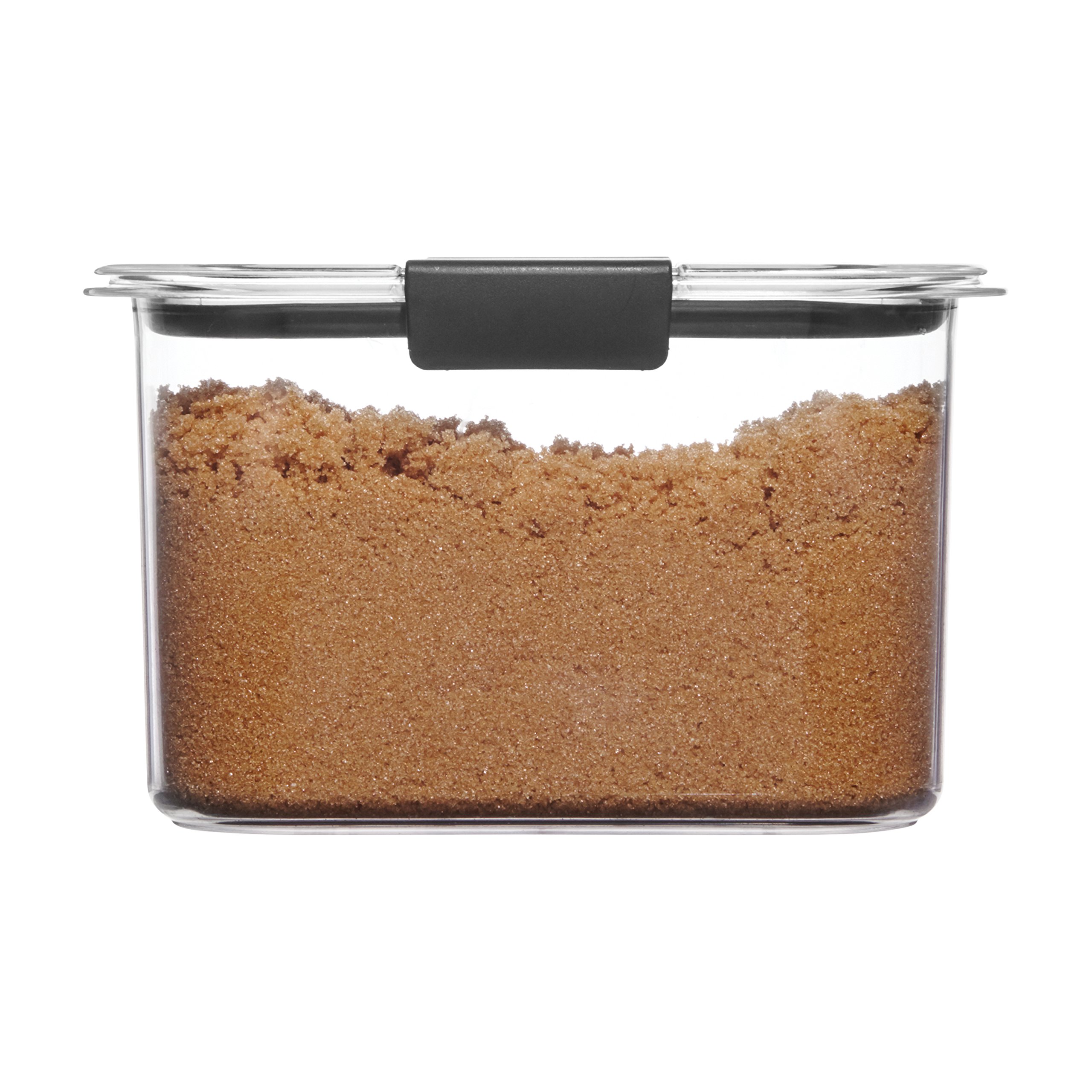 Rubbermaid Brilliance Airtight Food Storage Container - BPA-Free Plastic, 7.8 Cup Capacity for Brown Sugar & Pantry Organization | Ideal for Kitchen, Baking & Dry Food Storage