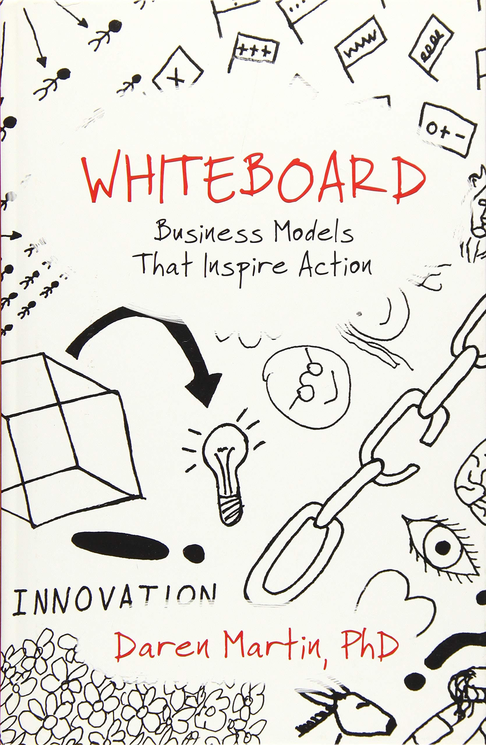 Whiteboard for Business Planning - Dry Erase Board for Office, Classroom & Home - Inspire Action with Visual Models & Strategies