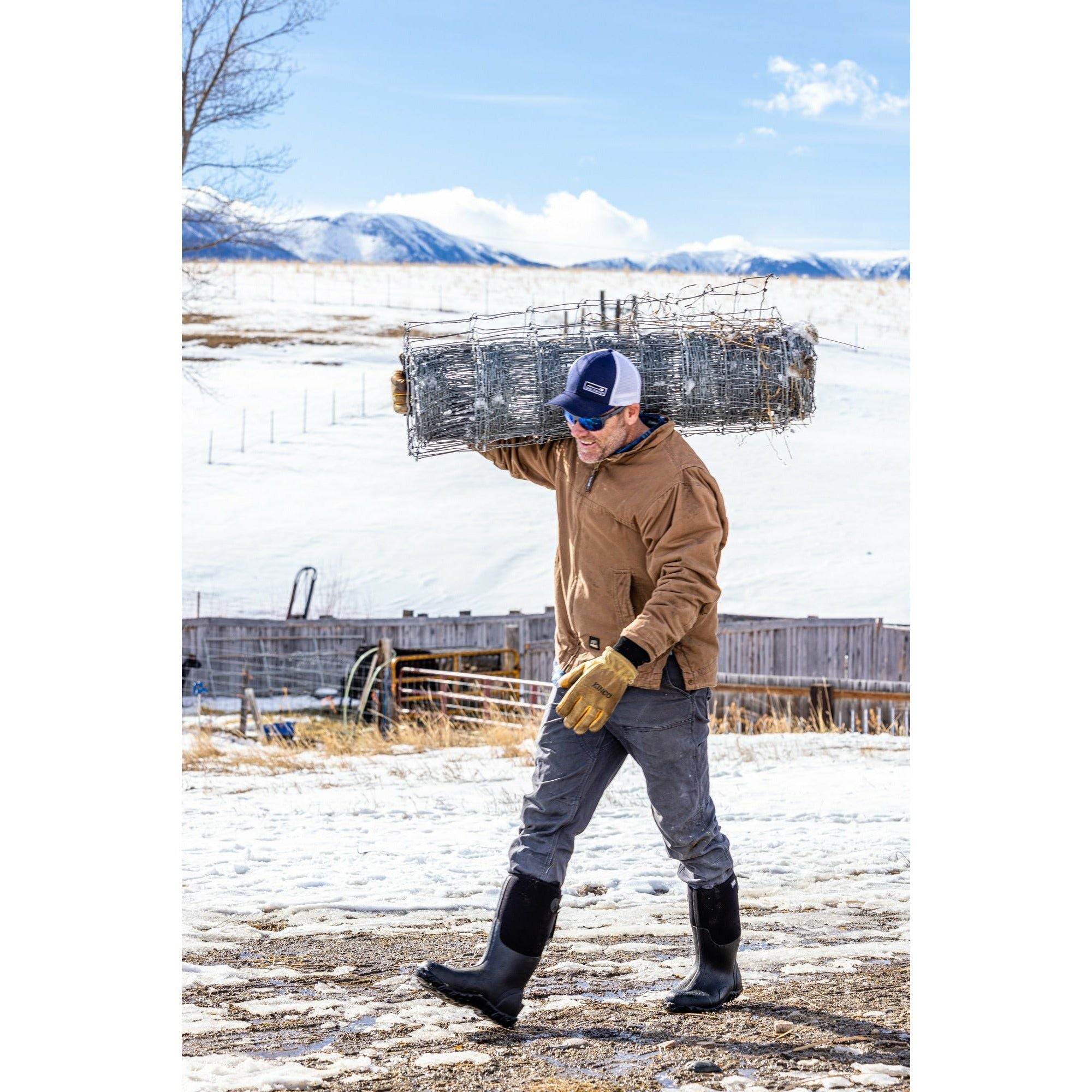 Bogs Classic High Adjustable Calf Men's Waterproof Winter Boots - Final Sale - Ideal for Hiking, Snow & Outdoor Work