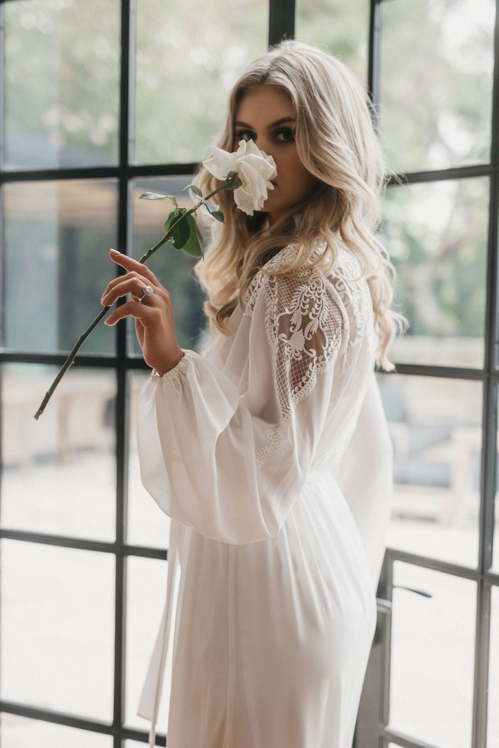 Luna Lace Back Maxi Dress with Slip - Elegant Long Flowy Dress for Women | Perfect for Weddings, Parties & Special Occasions