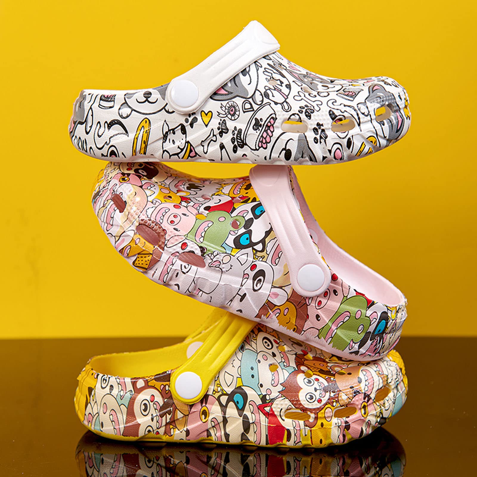 Meidiastra Kids Garden Shoes for Boys & Girls - Cartoon Clogs, Beach Pool Slippers & Sandals - Perfect for Outdoor Play, Water Activities & Summer Adventures