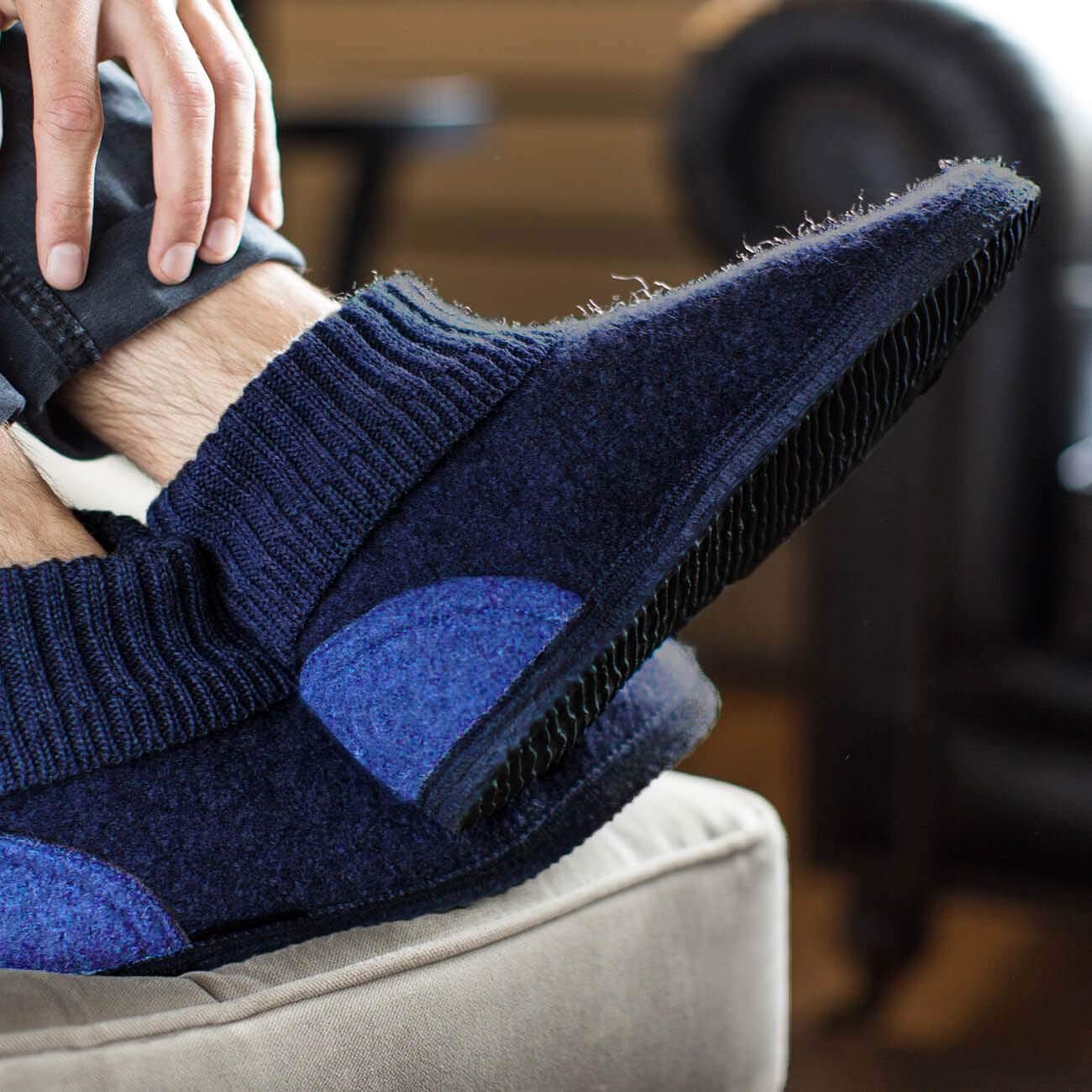 Giesswein Women's High Hi-Top Slippers - Cozy Fleece-Lined Winter Booties for Indoor & Outdoor Use - Perfect for Home, Office, and Casual Wear
