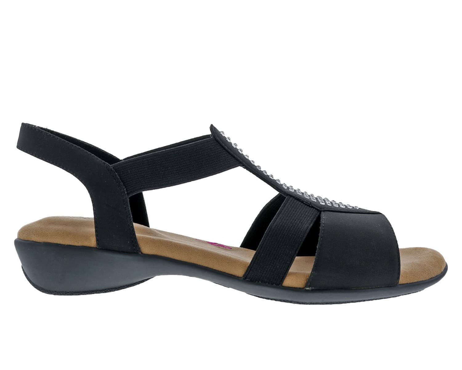 Ros Hommerson Mellow Women's Comfortable Casual Shoes - Slip-On Lycra Fabric with Adjustable Velcro Straps for Walking, Travel & Everyday Wear