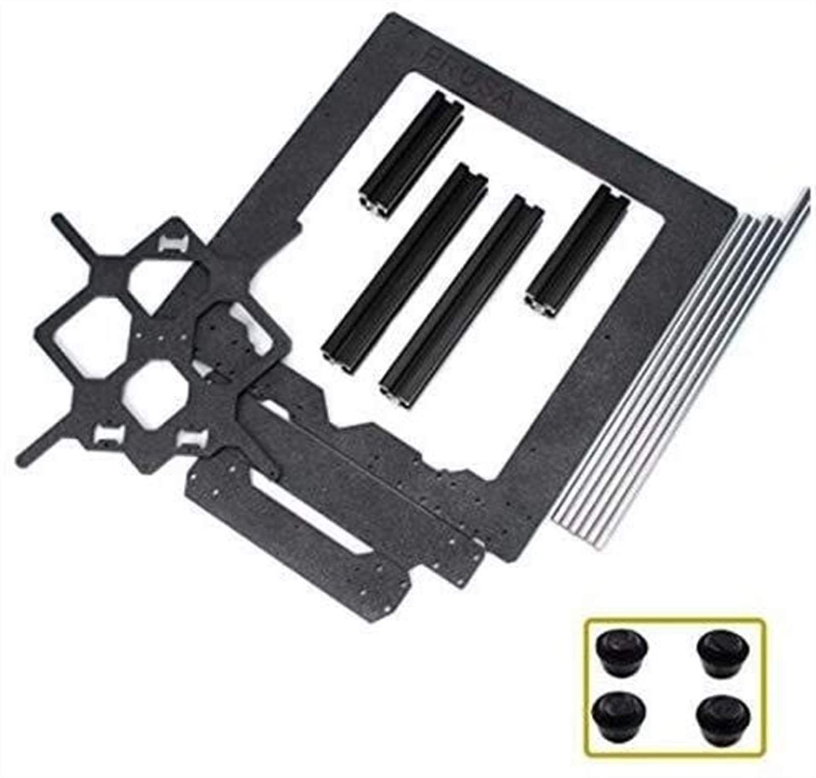 Original Prusa I3 Mk3 3D Printer Parts - Aluminum Frame & Smooth Rods Kit - High Precision Replacement Parts for 3D Printing - Perfect for DIY Repairs & Upgrades